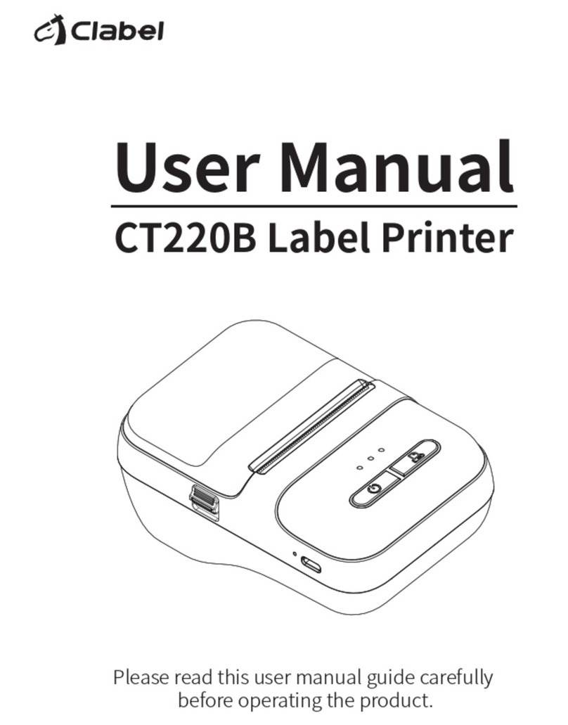 Clabel CT220B user manual