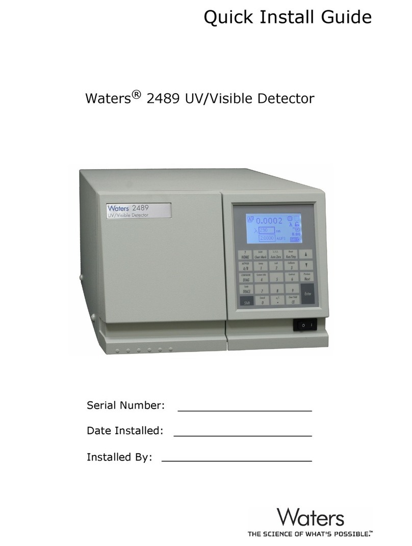 Waters 2489 User manual
