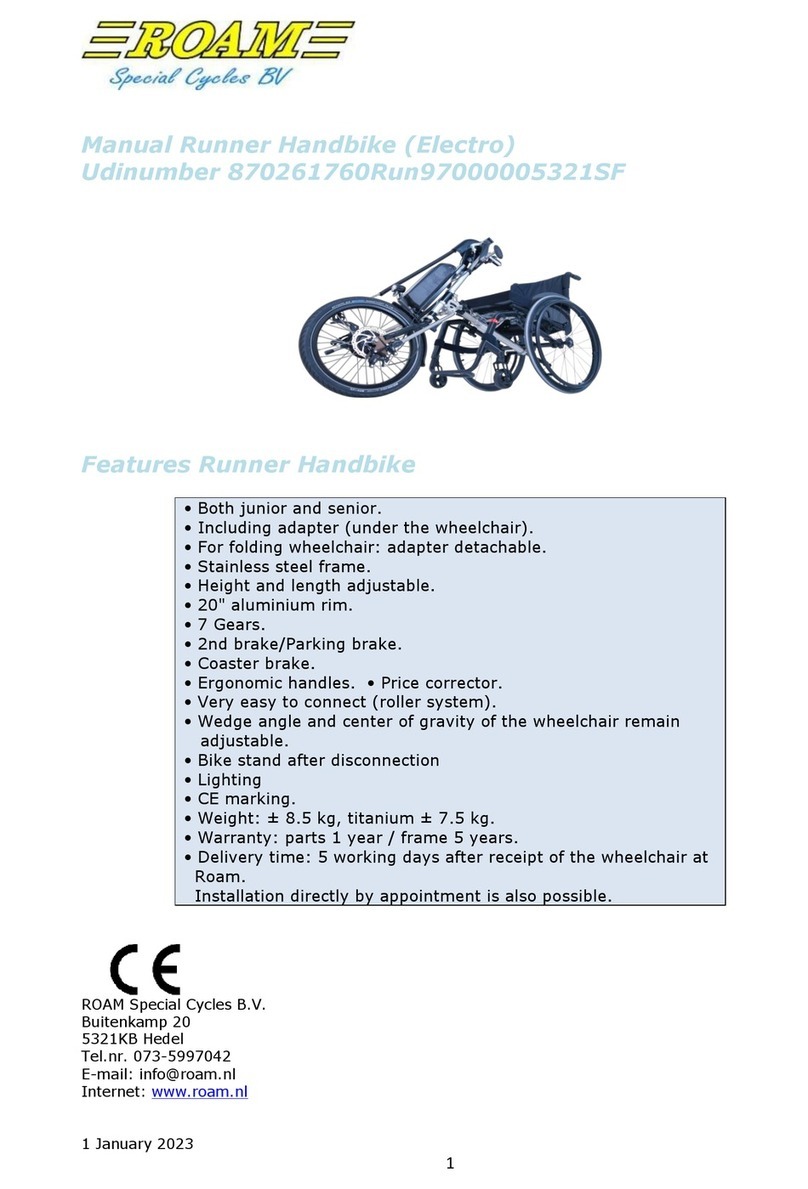 Roam APT TFT500C manual