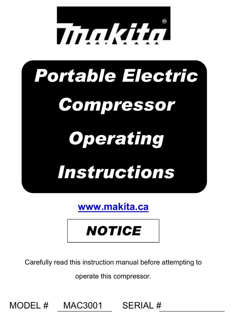 Makita MAC3001 User manual