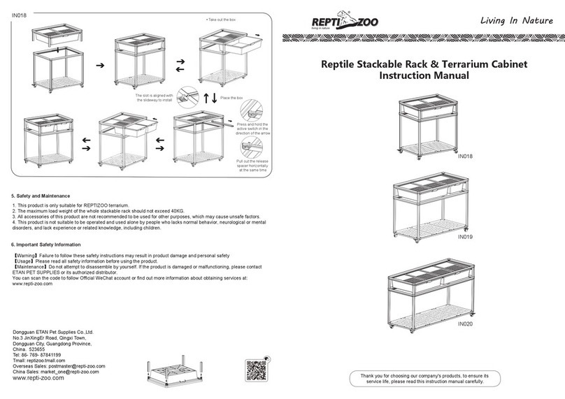 ReptiZoo IN018 instruction manual