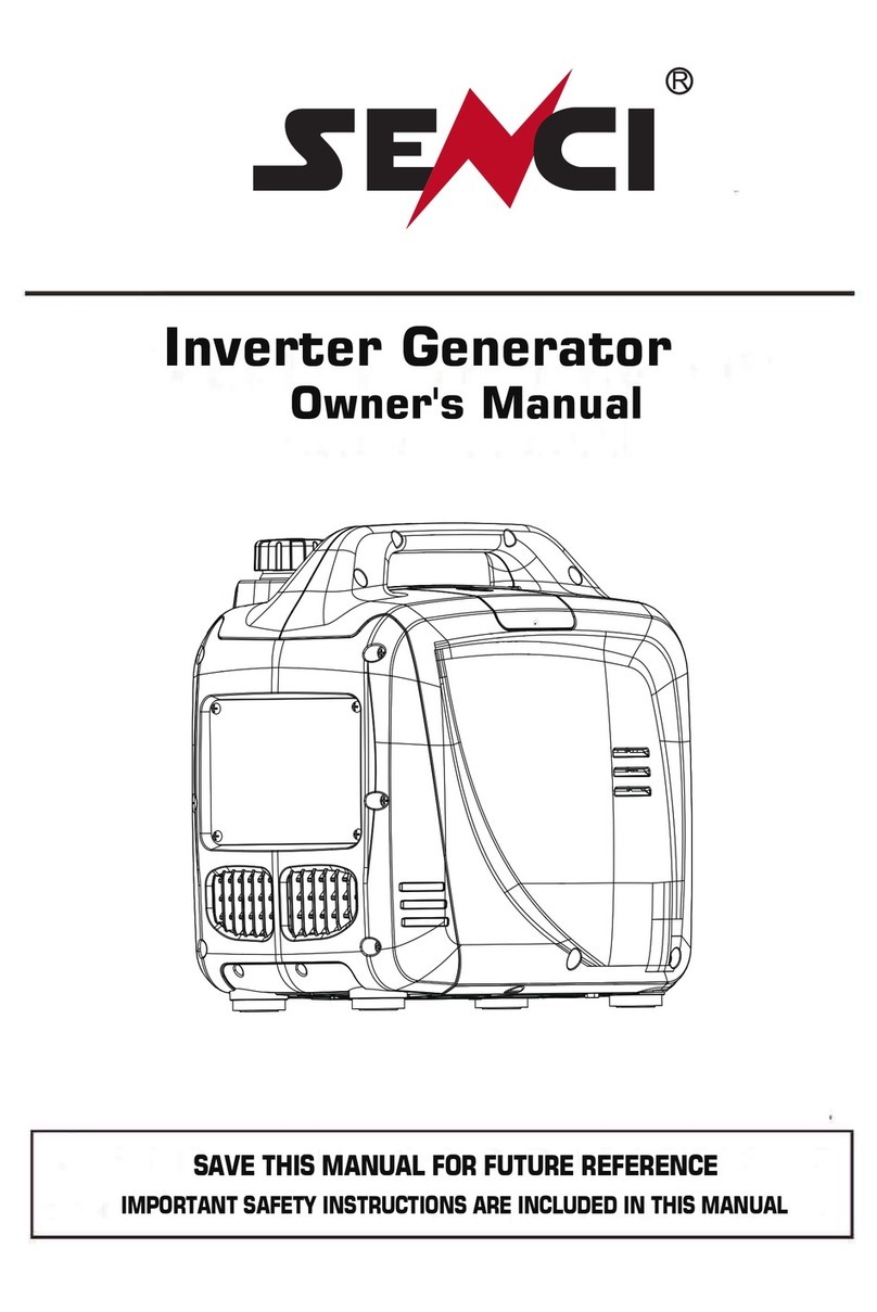 Senci SC1400i owner's manual