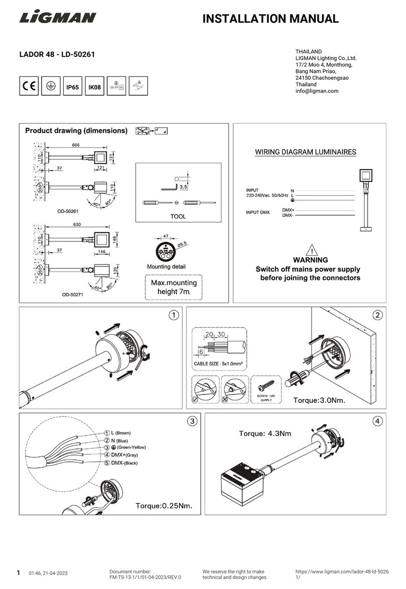 LIGMAN LADOR 48 User manual