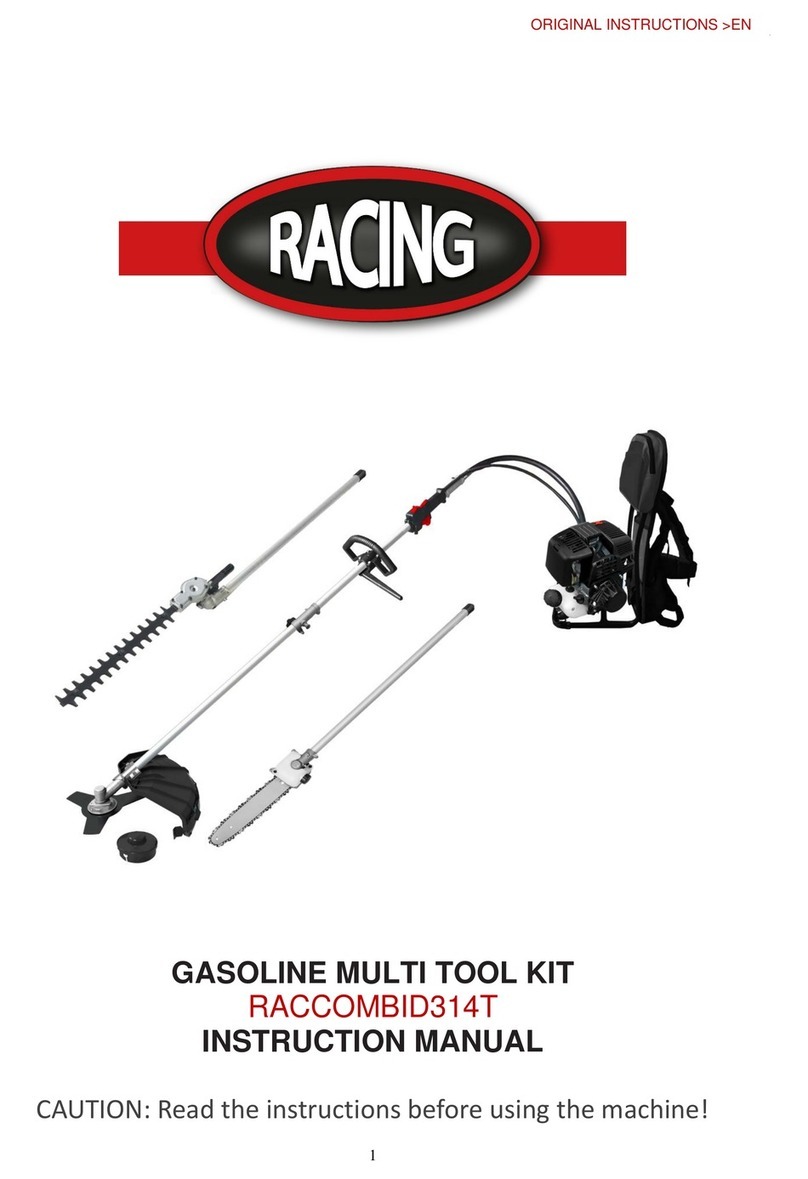 Racer RACCOMBID314T instruction manual