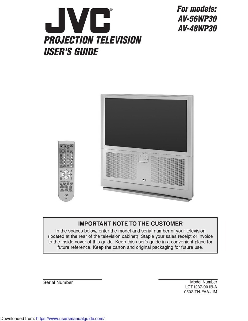 JVC AV-56WP30/A User manual