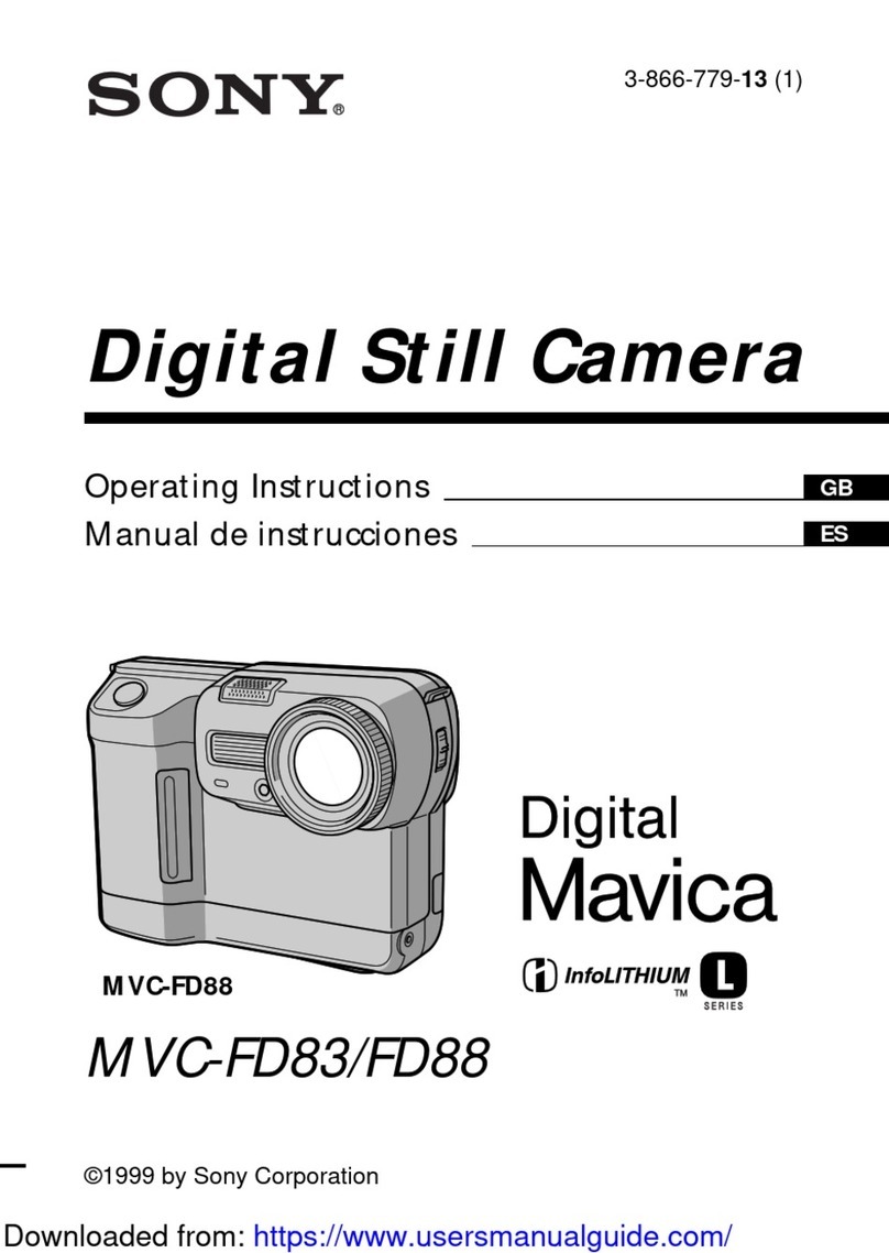 Sony Mavica MVC-FD83 operating instructions