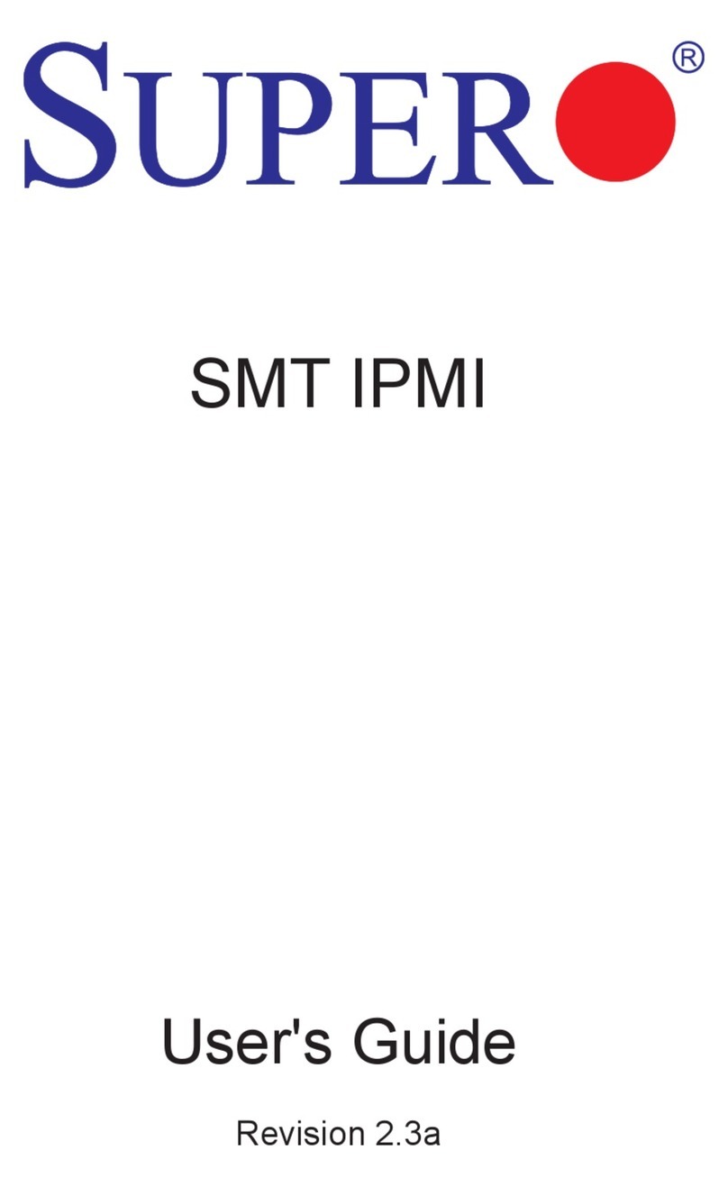 Supero Supero SMT IPMI User manual