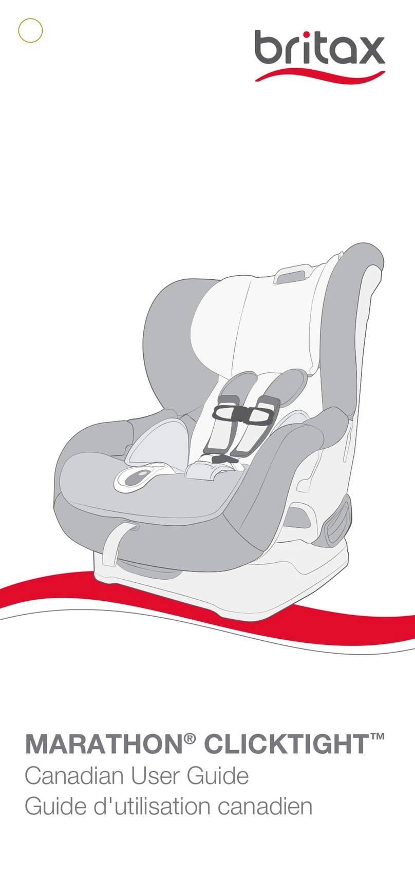 Britax MARATHON CLICKTIGHT Canadian User Guide