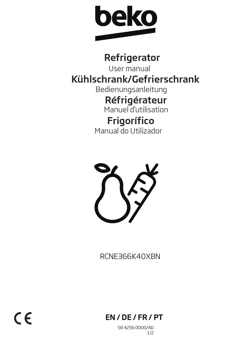 Beko RCNE366K40XBN User manual
