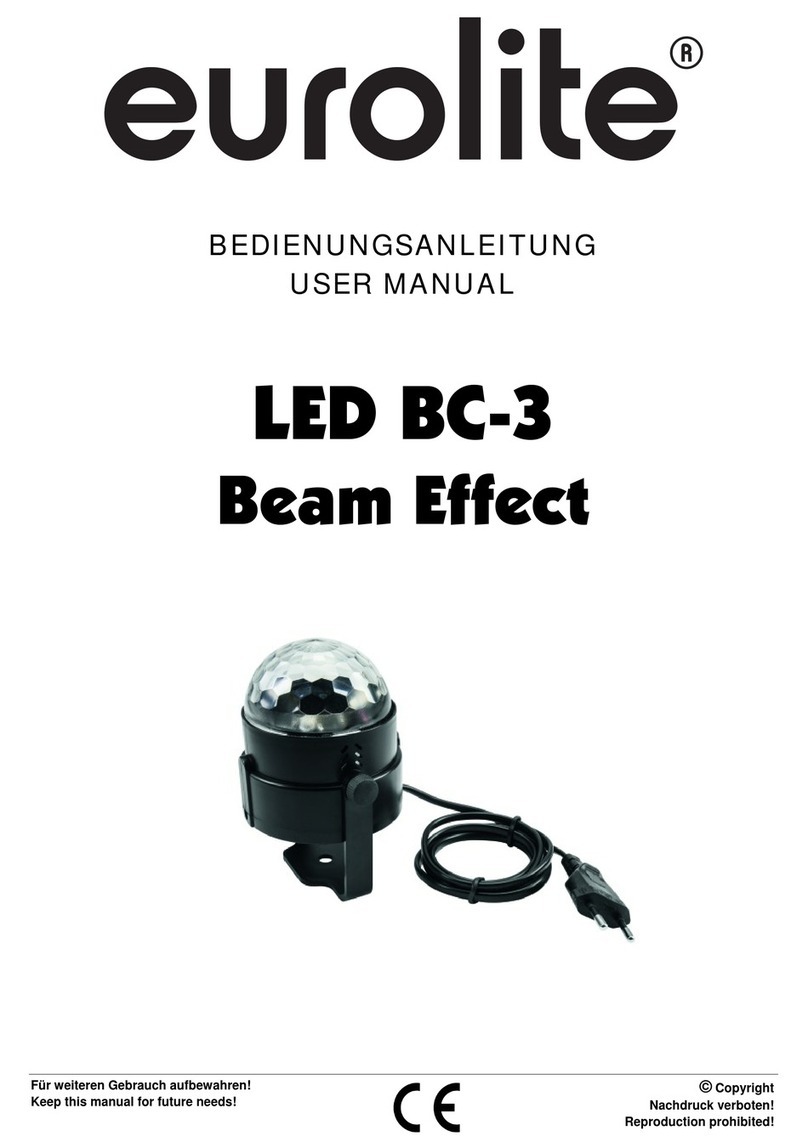 EuroLite LED BC-3 user manual