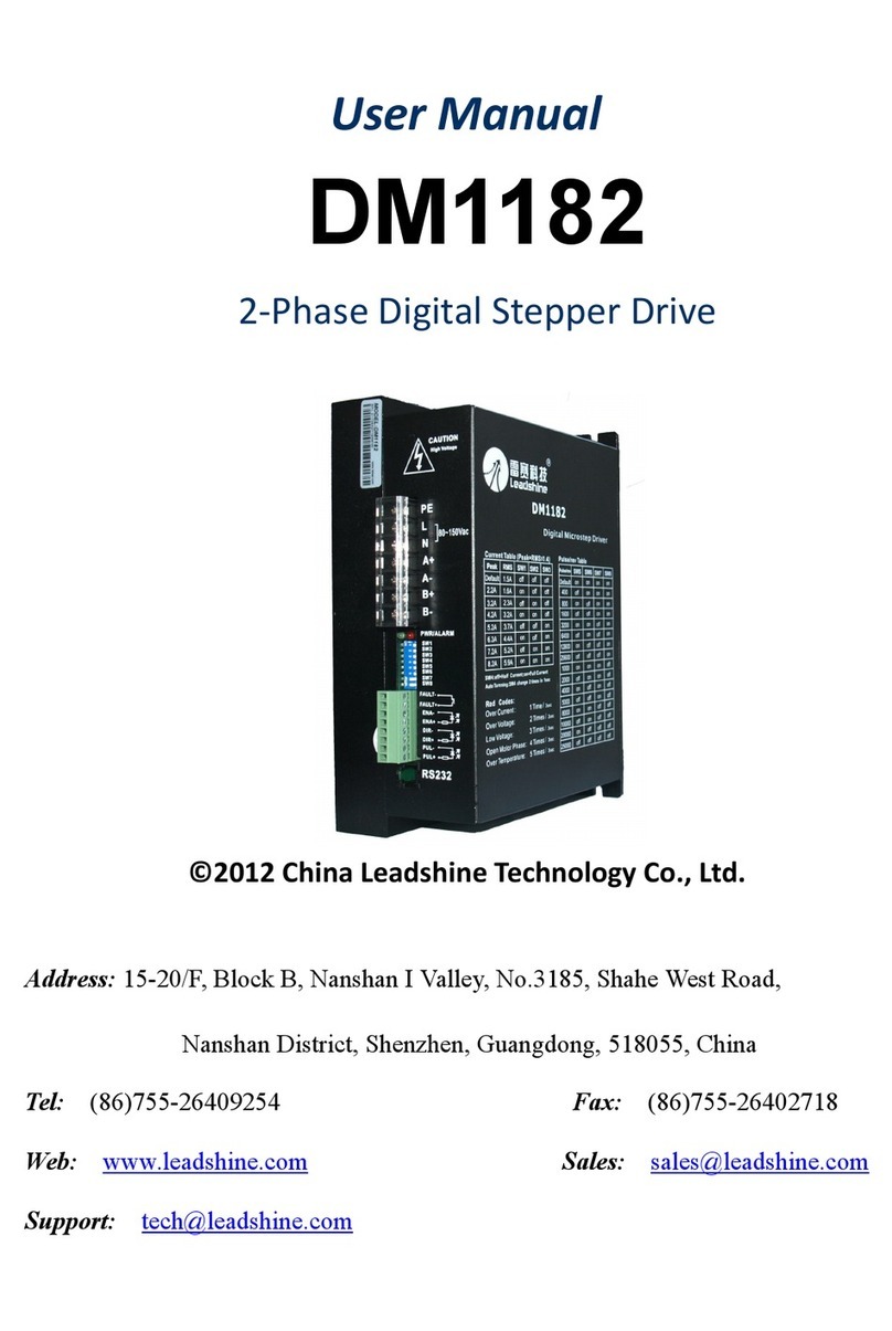 Leadshine DM1182 User manual