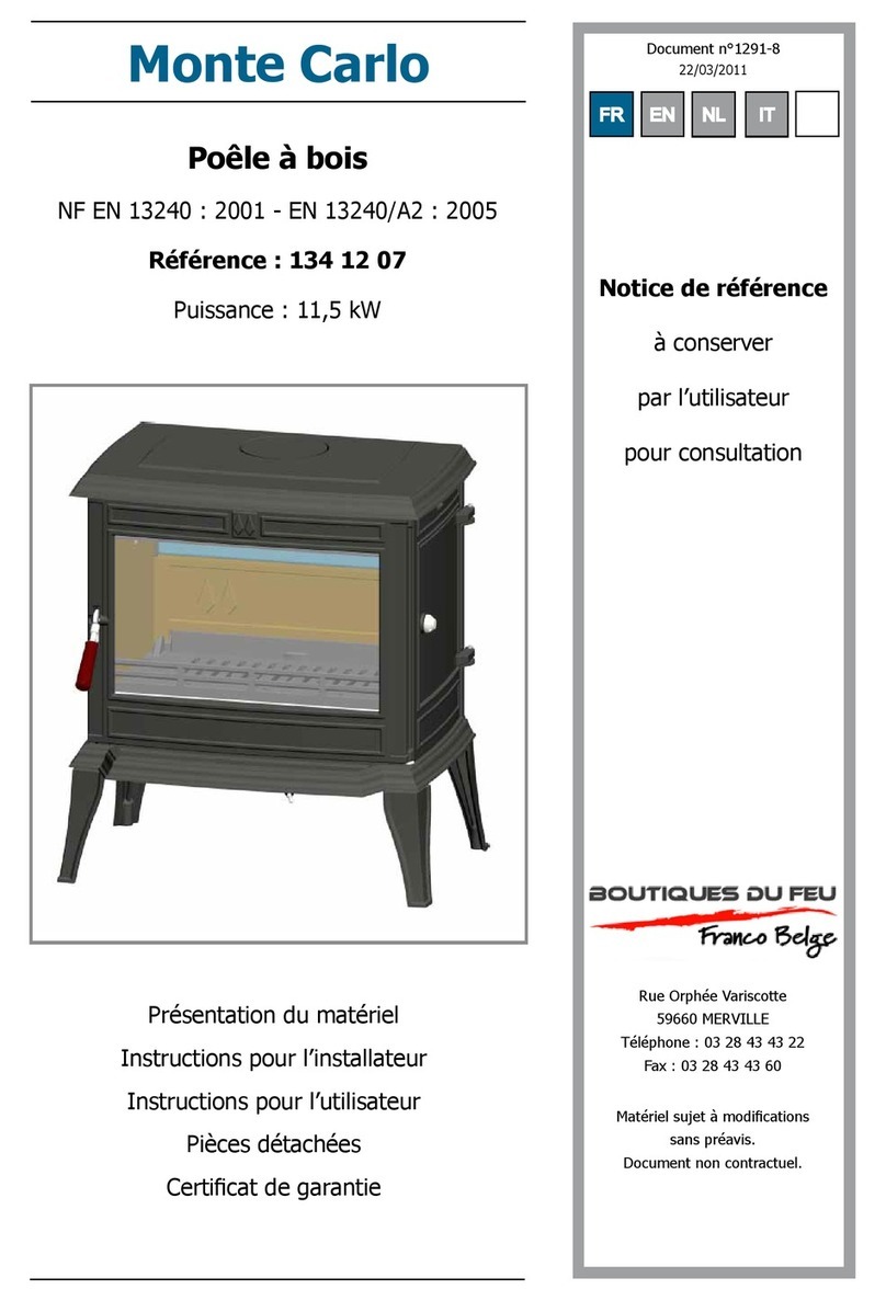 FRANCO BELGE Monte Carlo User manual