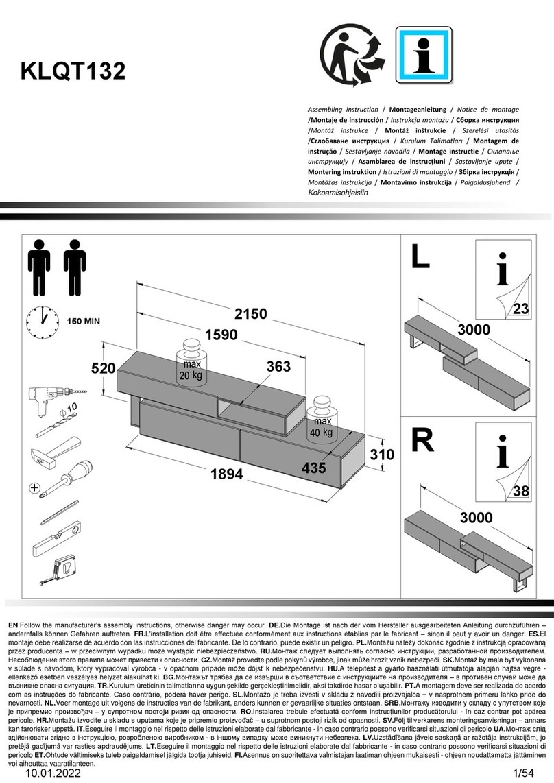 Forte KLQT132 User manual
