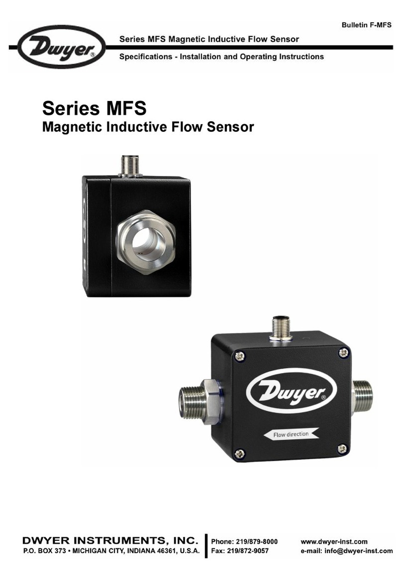 Dwyer Instruments MFS Series User manual