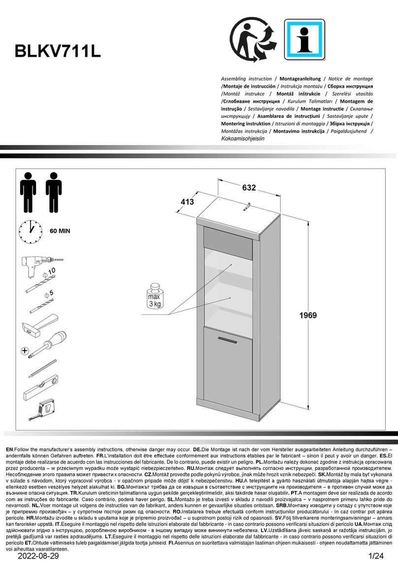 Forte BLKV711L User manual