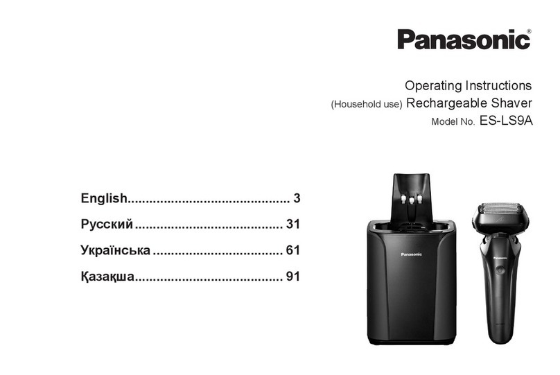 Panasonic ES-LS9A-K820 User manual