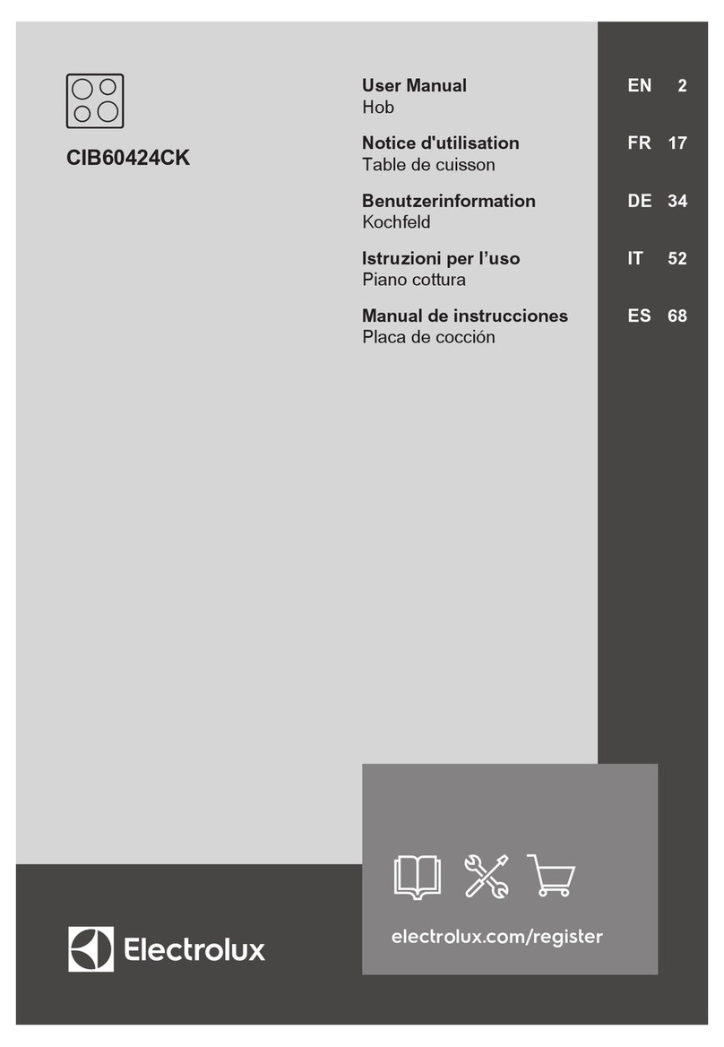 Electrolux CIB60424CK User manual