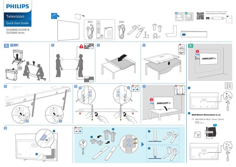 Philips OLED848 Series User manual