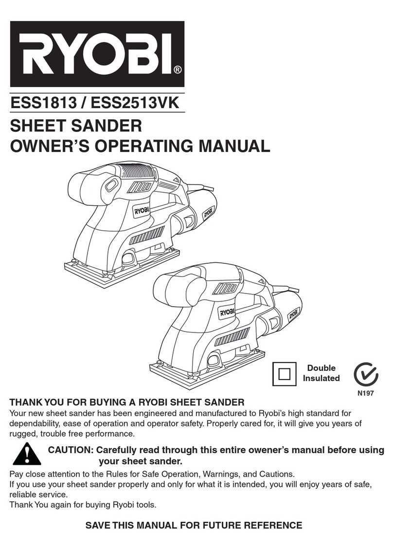 Ryobi ESS1813 Operation manual