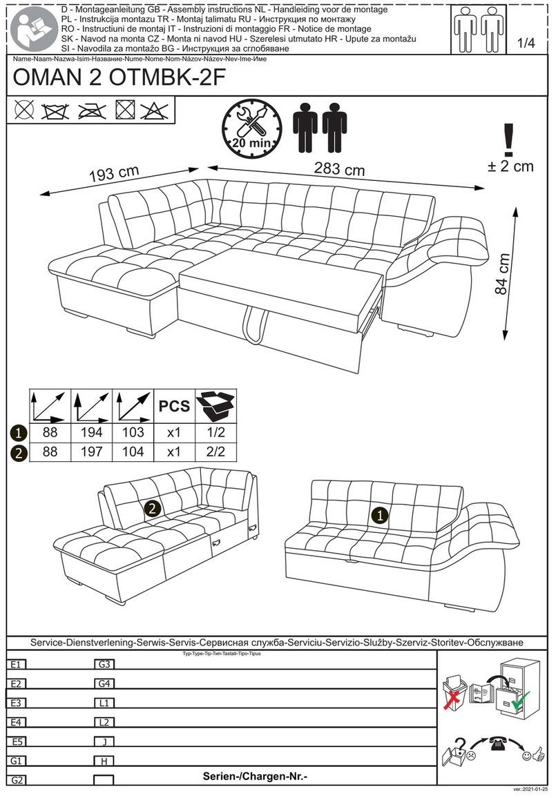 BLACK RED WHITE OMAN 2 OTMBK-2F Assembly instructions BLACK RED WHITE OMAN 2 OTMBK-2F Assembly instructions