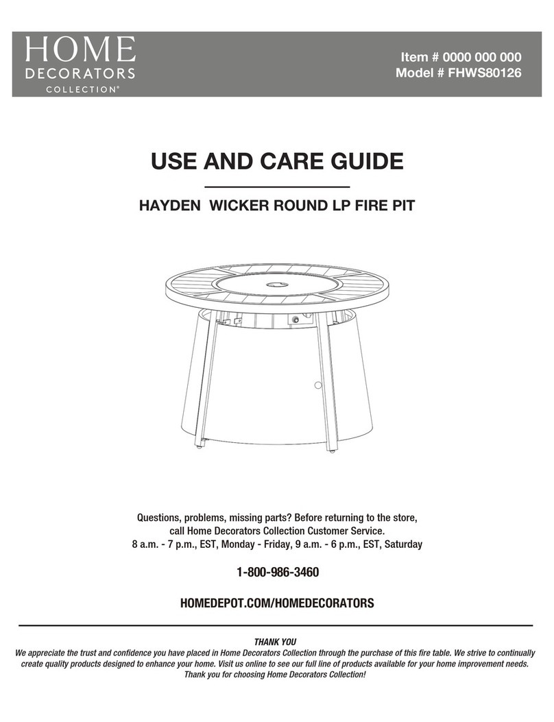 Home Decorators Collection FHWS80126 Use and care guide