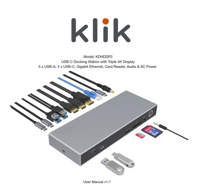 KLIK KDHDDP3 user manual