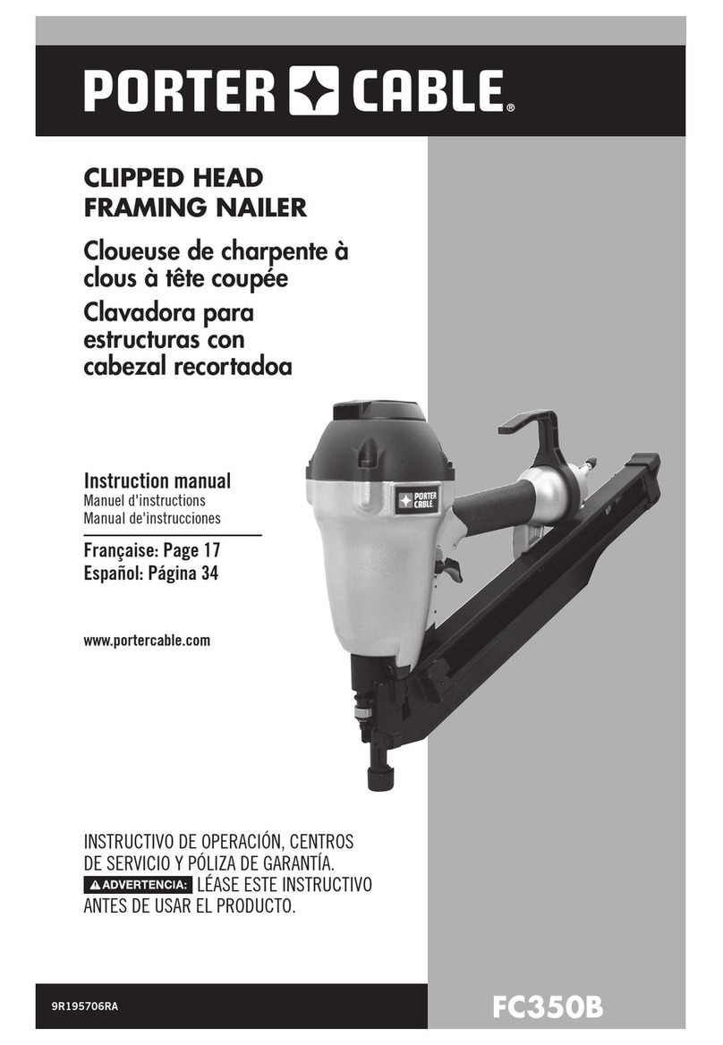 Porter-Cable FC350B-CA instruction manual