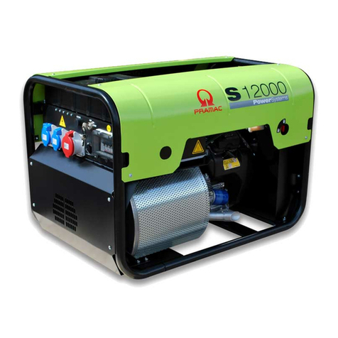 Pramac S12000THEPI User manual