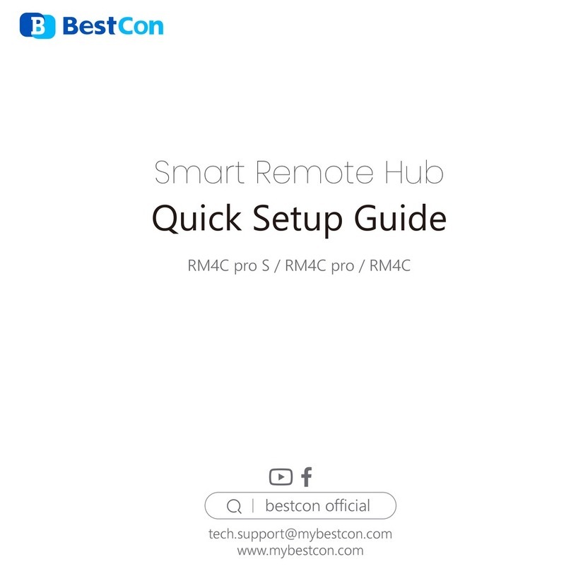 BestCon RM4C pro S Quick setup guide