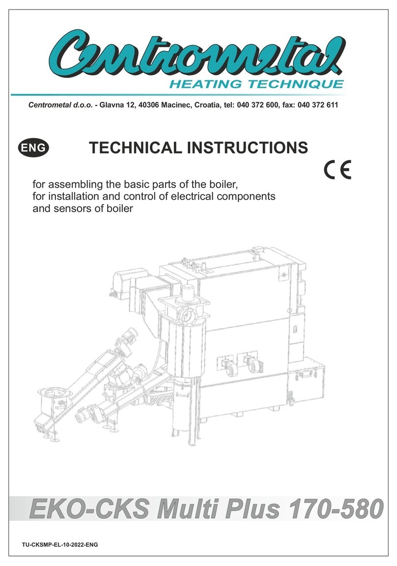 Centrometal EKO-CKS Multi Plus 170 Technical instructions Centrometal EKO-CKS Multi Plus 170 Technical instructions
