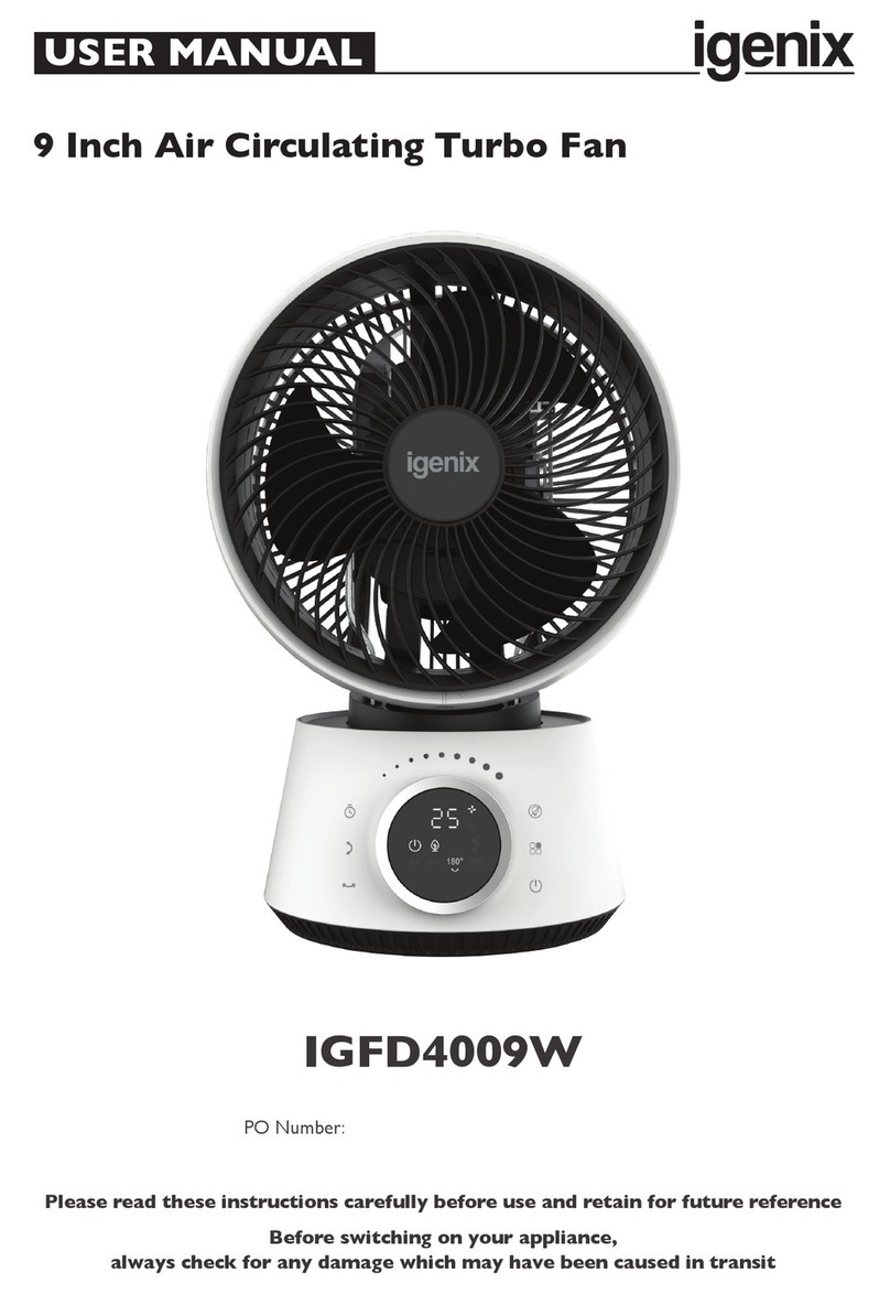 iGenix IGFD4009W User manual iGenix IGFD4009W User manual