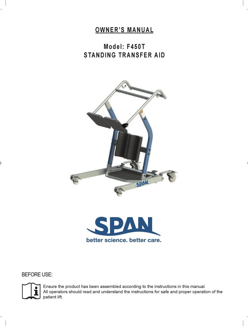SPAN F450T owner's manual