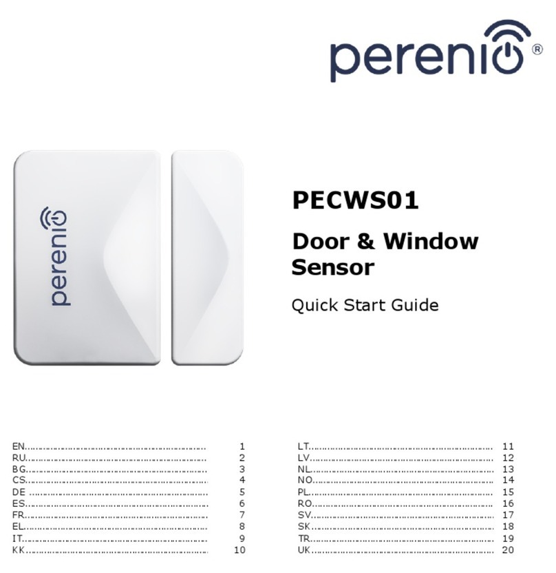 Perenio PECWS01 quick start guide