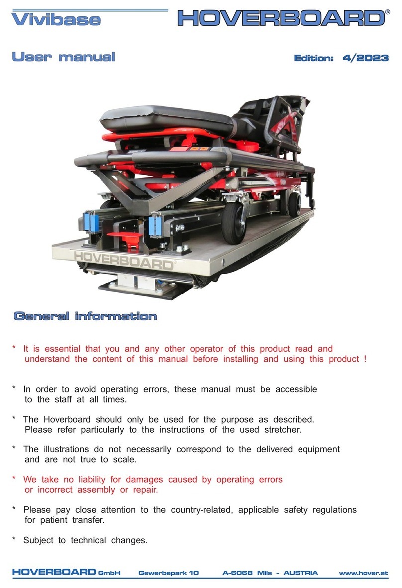Hoverboard Vivibase User manual