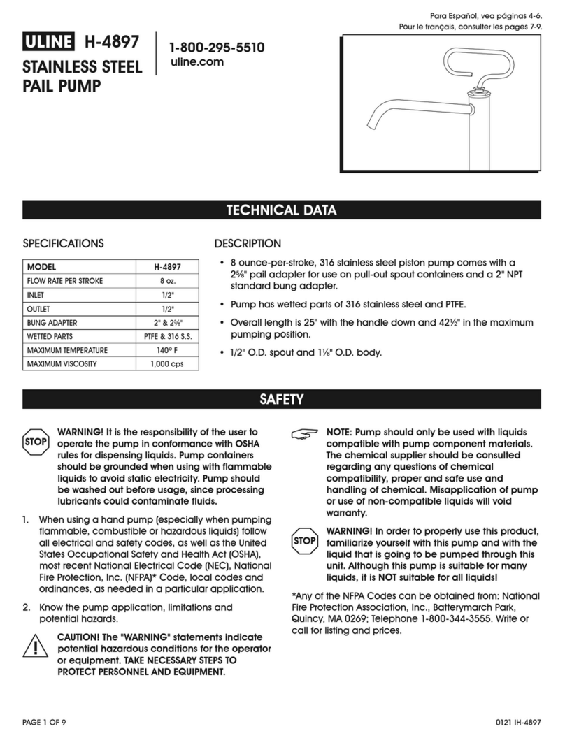 U-Line H-4897 quick start guide