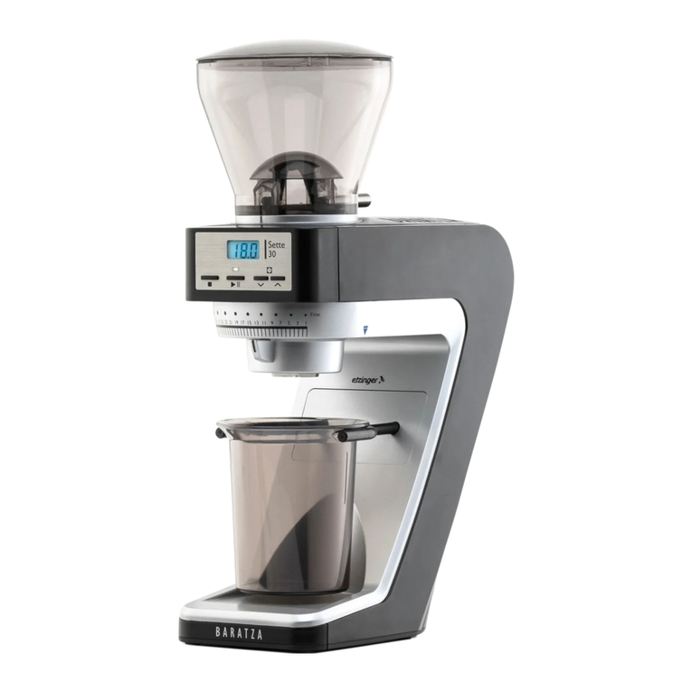 Baratza SETTE 30 User manual