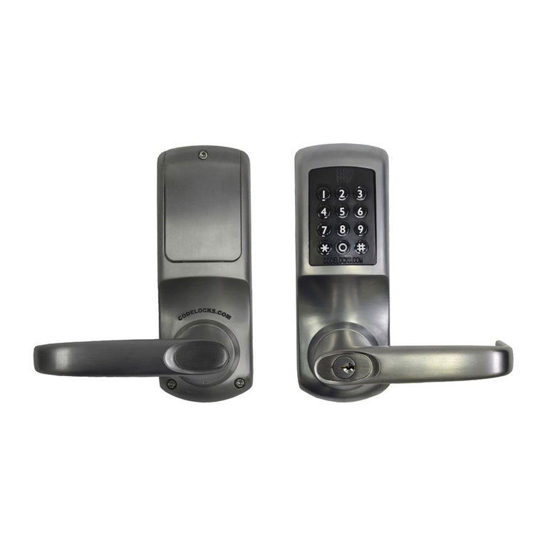 CODELOCKS CL5510 User manual
