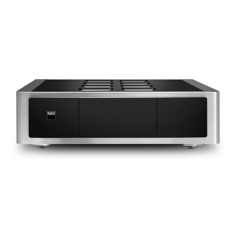 NAD M23 User manual