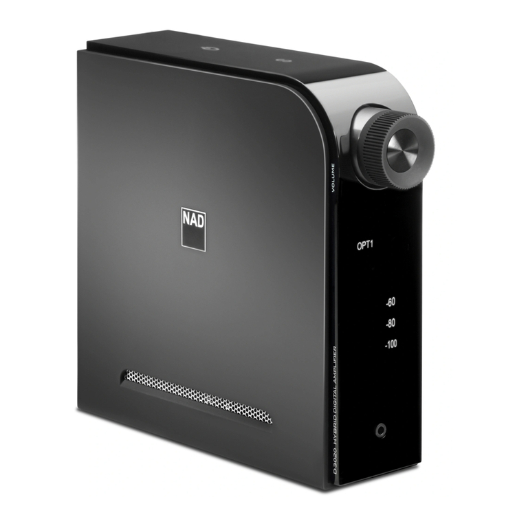 NAD D 3020 User manual