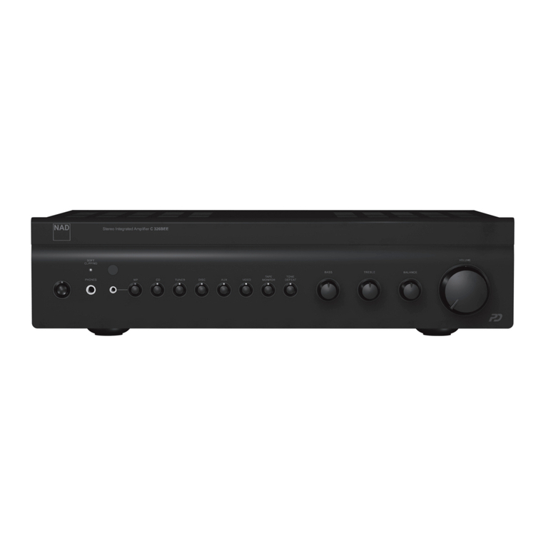 NAD C 326BEE User manual