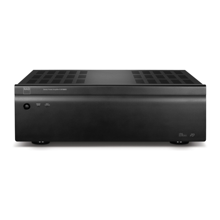 NAD C275BEE C/AH user manual