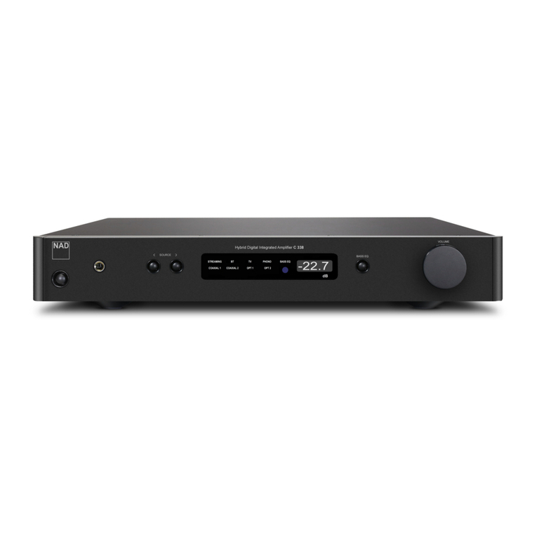 NAD C 338 user manual