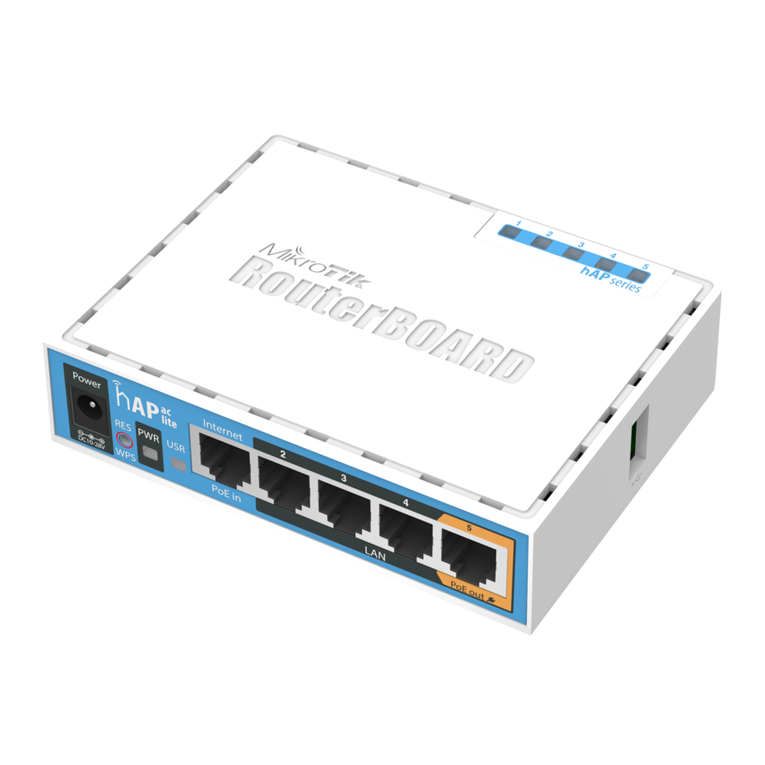 MikroTik hAP ac lite quick start guide