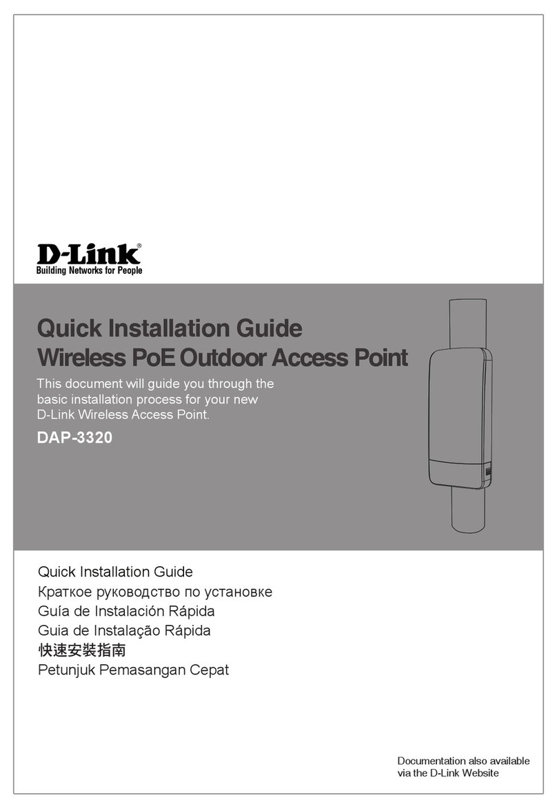 D-Link DAP-3320 User manual D-Link DAP-3320 User manual