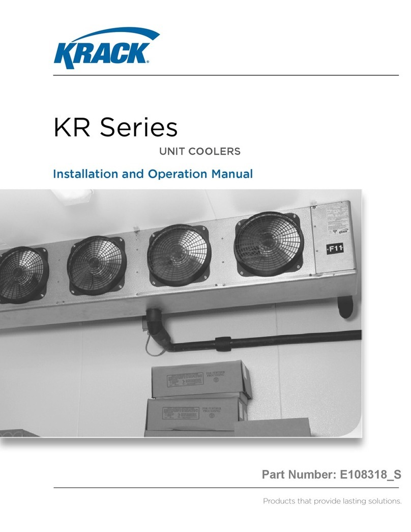 KRACK KR Series Installation and operation manual