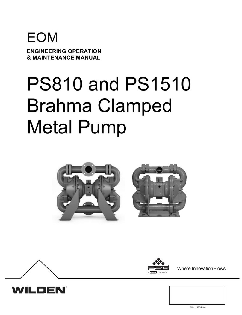 Dover PSG WILDEN PS810 Instruction Manual