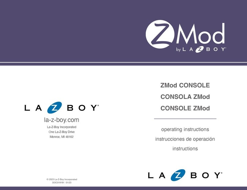 LAZBOY Z Mod CONSOLE User manual