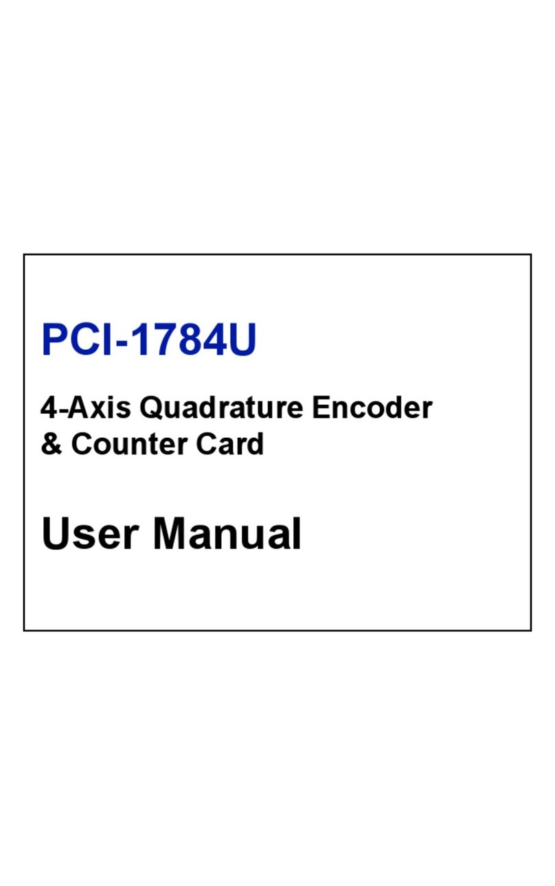 Advantech PCI-1784U User manual