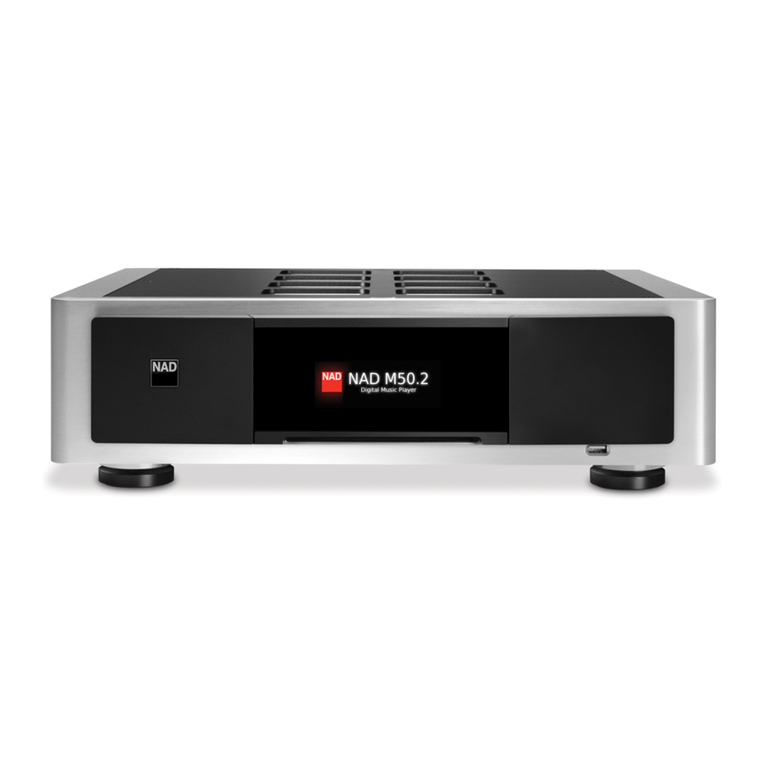 NAD M50.2 User manual