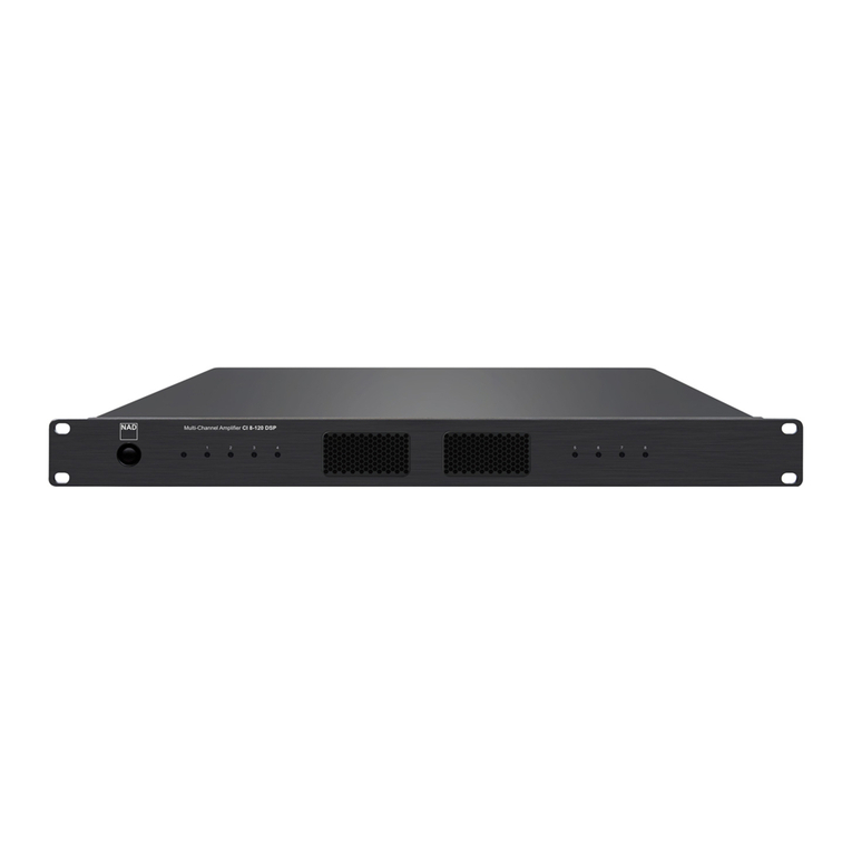 NAD CI 8-120 DSP user manual